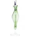 Les-ottomans Seahorse Cocktail Glass In Green