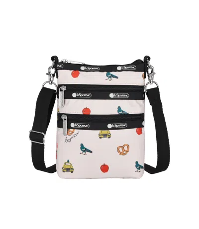 Lesportsac 3-zip Crossbody In Multi