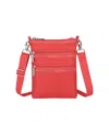 LESPORTSAC 3-ZIP CROSSBODY