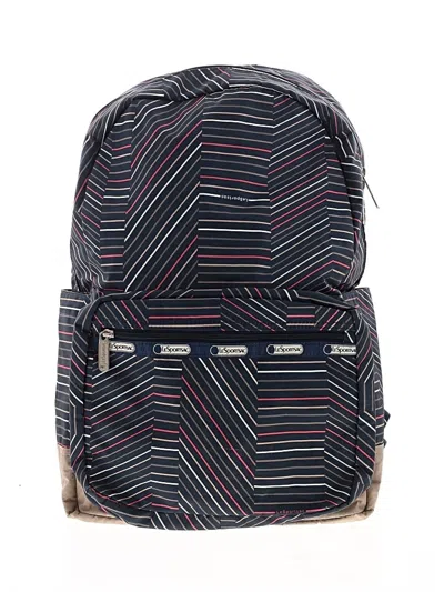 Pre-owned Lesportsac Backpack In Blue