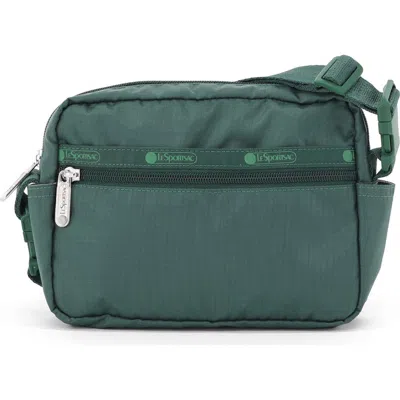 Lesportsac Candace Convertible Nylon Crossbody Strap In Hunter Green