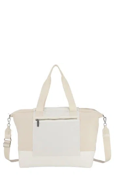 Lesportsac Canvas East/west Tote In White