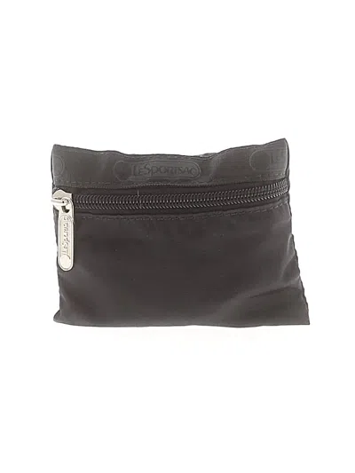Pre-owned Lesportsac Coin Purse In Black