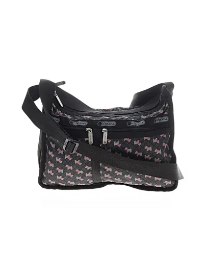 Pre-owned Lesportsac Crossbody Bag In Black