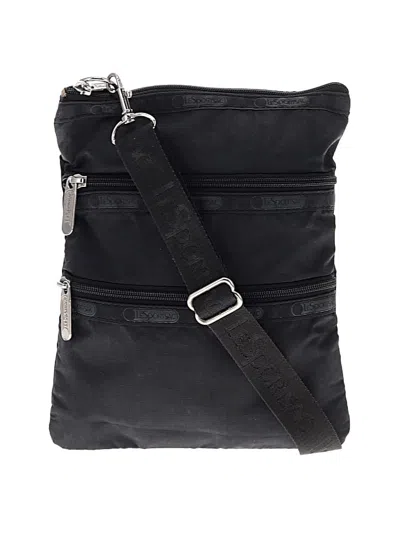 Pre-owned Lesportsac Crossbody Bag In Black