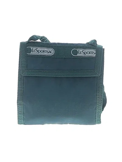 Pre-owned Lesportsac Crossbody Bag In Teal