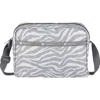 Lesportsac Daniella Crossbody In Alloy Zebra