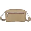 Lesportsac East/west Phone Crossbody Bag In Brown