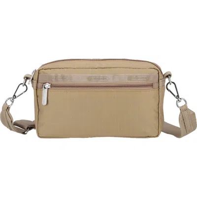 Lesportsac East/west Phone Crossbody Bag In Brown