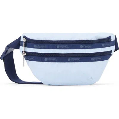 Lesportsac Everyday Ripstop Belt Bag In Ice Blue/ Deep Navy