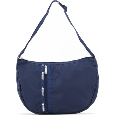 Lesportsac Hobo Sling Shoulder Bag In Classic Navy