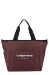 Lesportsac Large Reversible Pocket Tote Bag In Burgundy