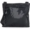 Lesportsac Madison Slim Nylon Crossbody Bag In Black Shine