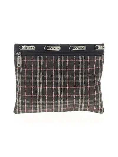 Pre-owned Lesportsac Makeup Bag In Gray