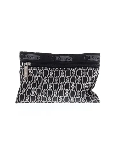 Pre-owned Lesportsac Makeup Bag In Gray