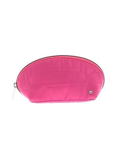 Pre-owned Lesportsac Makeup Bag In Pink