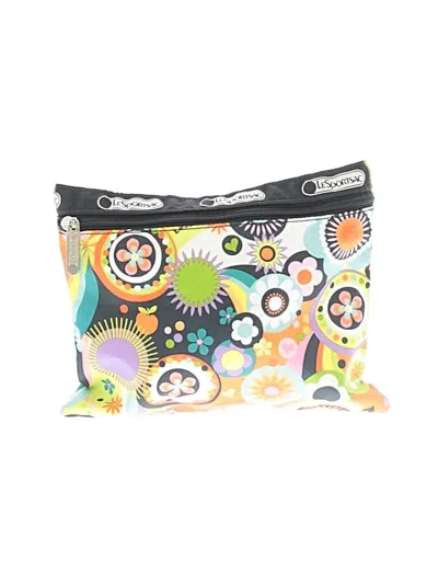 Pre-owned Lesportsac Makeup Bag In Pink