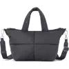 Lesportsac Puffy Mini Satchel In Gunmetal Sheen