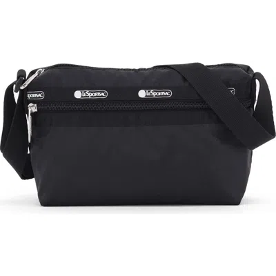 Lesportsac Small Crescent Hobo Bag In Black