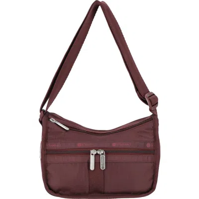 Lesportsac Small Everyday Crossbody Bag In Burgundy