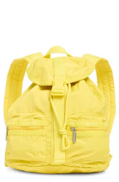 Lesportsac Small Voyager Backpack In Yellow