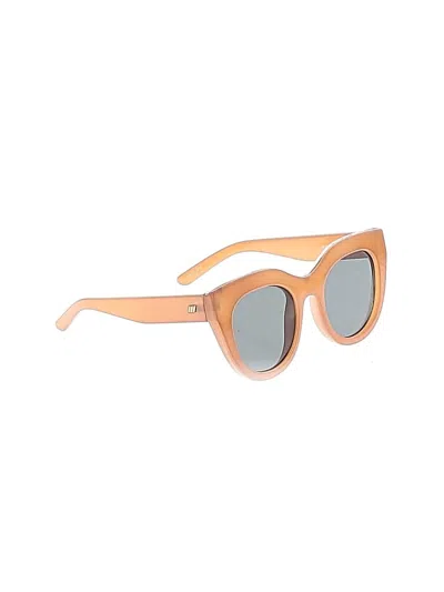 Pre-owned Lesportsac Sunglasses In Tan
