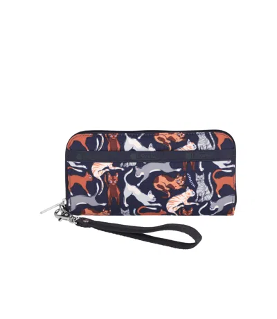 Brandnew Kipling wristlet pouch wallet with 3 zipper compartments