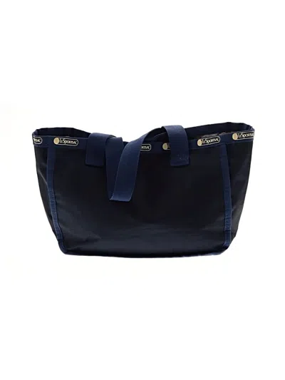 Pre-owned Lesportsac Tote Bag In Blue