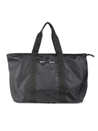 Lesportsac Women's Logo Packable Tote In Jet Black