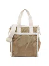 Lesportsac Women's Mini Logo Tote Bag In Dark Khaki