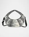 Lesportsac X Roberto Cavalli Venezia Medium Zebra-print Shoulder Bag In Mini Zebra Vnza Md
