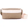 Lesportsac Zip Belt Bag In Dark Khaki/sandbar L