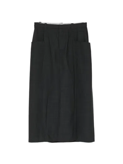 Less A-line Pleated Skirt In Multi