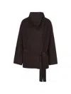 Less Belted Jacket In Brown