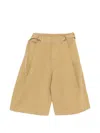 Less Belted Shorts In Brown