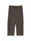 Less Cotton Barrel-leg Pants In Multi