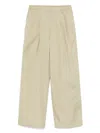 Less Cotton Wide-leg Pants