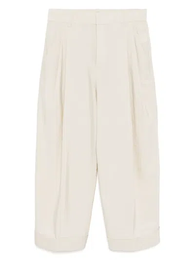 Less Cropped-hose In Nude