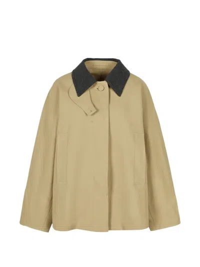 Less Dolman-sleeve Jacket In Neutrals