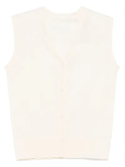 Less Fine-knit Vest In Neutrals