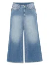 Less Ausgestellte Jeans In Blau