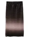 LESS HANGING DYE GRADIENT PRINTED SKIRT