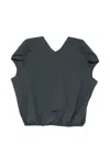 Less O-silhouette Blouse In Multi