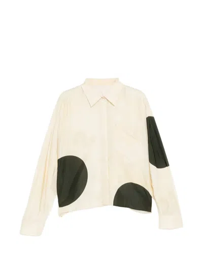 Less Polka-dot Shirt In Neutral