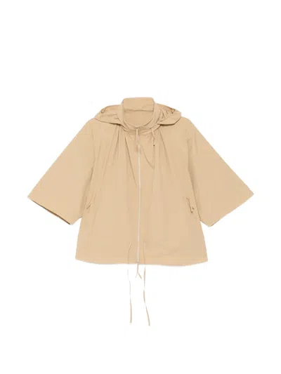 Less Raglan-sleeve Hooded Jacket In Multi
