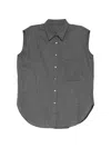 Less Sleeves Blouse In Multi