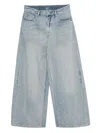 Less Jeans Mit Weitem Bein In Blau
