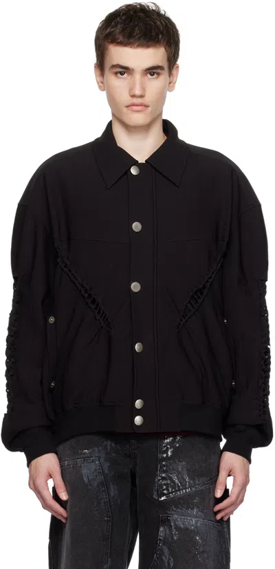 Lesugiatelier Black Knotted Jacket