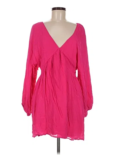 Pre-owned Let Me Be 3/4 Sleeve T-shirt In Pink