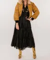 Let Me Be Alexa Jacket In Yellow In Yellow